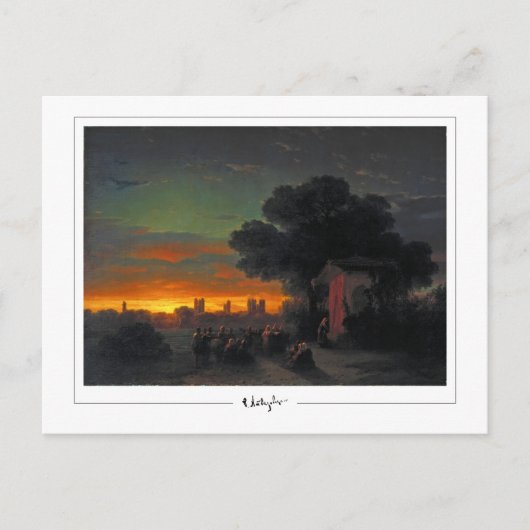 Ivan Aivazovsky #334 - Carte postale d'art fin (Devant)