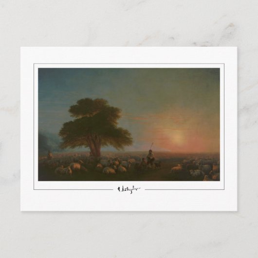 Ivan Aivazovsky #370 - Carte postale d'art fin (Devant)