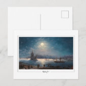 Ivan Aivazovsky #437 - Carte postale d'art fin (Devant / Derrière)