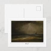 Ivan Aivazovsky #552 - Carte postale d'art fin (Devant / Derrière)