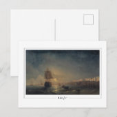 Ivan Aivazovsky #559 - Carte postale d'art fin (Devant / Derrière)