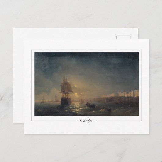 Ivan Aivazovsky #559 - Fine Art Briefkaart (Voorkant / Achterkant)