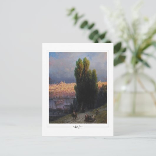 Ivan Aivazovsky #629 - Fine Art Briefkaart (Staand voorkant)