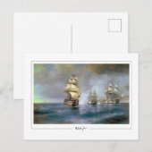 Ivan Aivazovsky #7 - Carte postale d'art fin (Devant / Derrière)