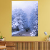 IVAN AIVAZOVSKY - Winterlandschap - 1876 - Canvas Afdruk (Insitu (Woonkamer))