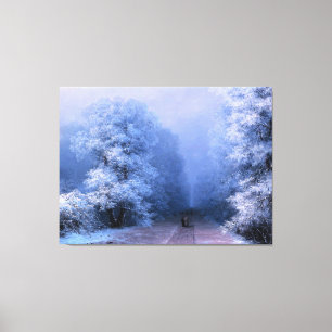 IVAN AIVAZOVSKY - Winterlandschap II - 1881 - Canvas Afdruk