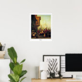Ivan Aivazovsky Zedign Affiche d'art #221 (Bureau à domicile)