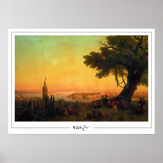 Ivan Aivazovsky Zedign Affiche d'art #308 (Devant)