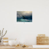 Ivan Aivazovsky Zedign Affiche d'art #405 (Cuisine)