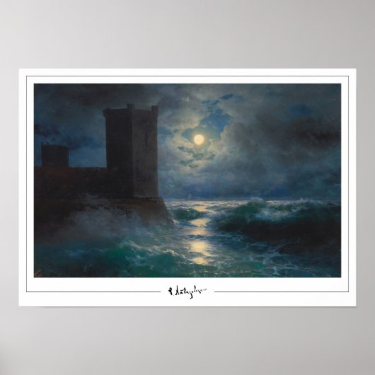 Ivan Aivazovsky Zedign Affiche d'art #473 (Devant)