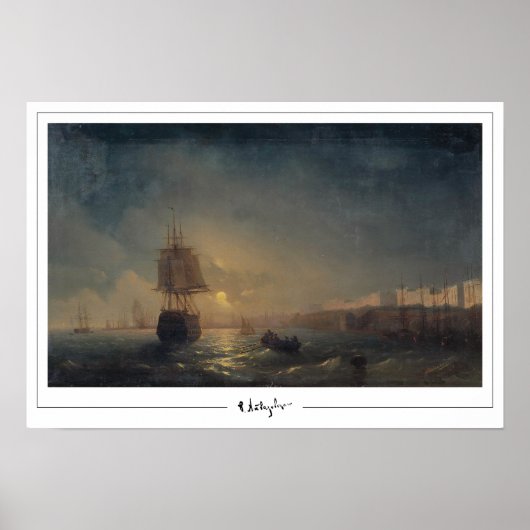 Ivan Aivazovsky Zedign Affiche d'art #559 (Devant)