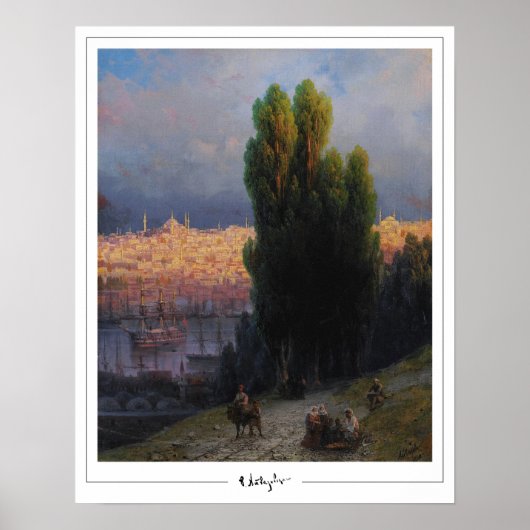 Ivan Aivazovsky Zedign Affiche d'art #629 (Devant)