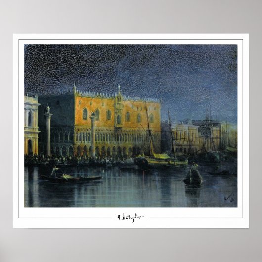 Ivan Aivazovsky Zedign Art Poster #655 (Voorkant)