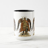 Ivan Bilibin Archangel Michael Coffee Mok (Midden)