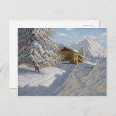 Ivan Choultse Winterlandschap    Briefkaart (Voorkant / Achterkant)