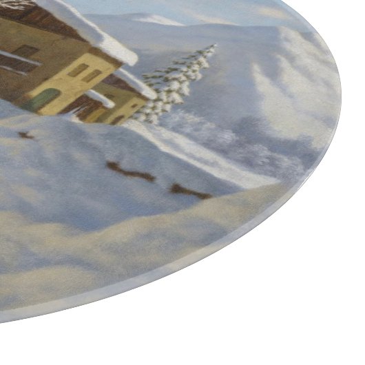 Ivan Choultse Winterlandschap Snijplank (Hoek)