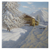  Ivan Choultse Winterlandschap Tegeltje (Voorkant)