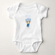 Ivan de ijsprins baby-bodysuit