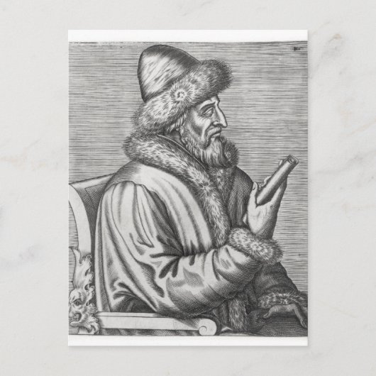 Ivan IV de Terrible Briefkaart (Voorkant)