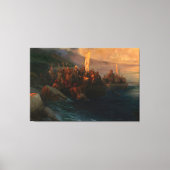 Ivan Konstantinovich Aivazovsky - De ontscheping Canvas Afdruk (Voorkant)