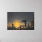 Ivan Konstantinovich Aivazovsky - The Disembarkati Canvas Afdruk (Voorkant)