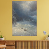 Ivan Konstantinovich Aivazovsky - The storm Canvas Afdruk (Insitu (Woonkamer))