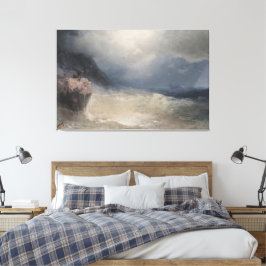 Ivan Konstantinovich Aivazovsky - The Survivor Canvas Afdruk