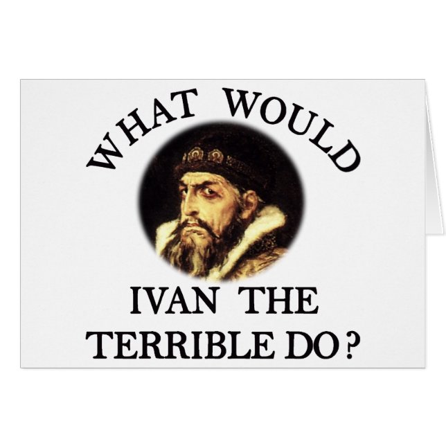 Ivan le terrible (Devant horizontal)