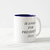 Ivanka pour le Président Mug (Devant droit)