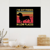Ive got friends in low places poster (Keuken)