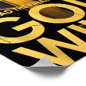 I've Read The Final Chapter God Wins Cross Christi Poster (Hoek)