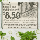  Iver Johnson Shotgun Kitchen Towel Theedoek (Gevouwen)