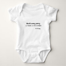 IVF Baby in-vitro humoristische Baby bodysuit