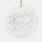 IVF Doctor's Miracle Work Gift Ornament Blauw (Voorkant)