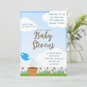 IVF Garden Babyshower Invitation (Debout devant)