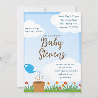 IVF Garden Babyshower Uitnodiging