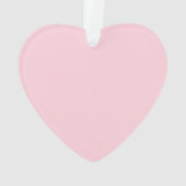 IVF Miracle Baby Simple Girl Rose Ornament (dos)