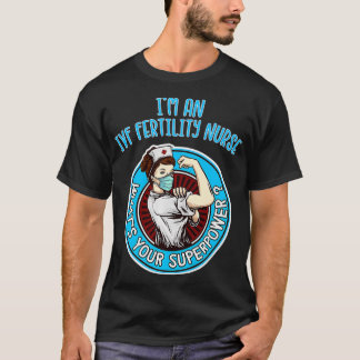 IVF Vruchtbaarheids- Shirt voor vrouwen Verpleegma