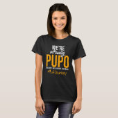 Ivf Warrior pap mam Pupo Transfer Day Onvruchtbaar T-shirt (Voorkant volledig)