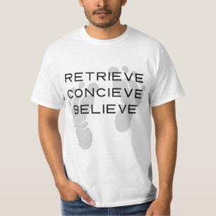IVF Win Conceive geloof terug T-shirt