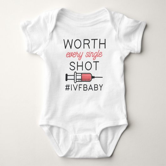 IVFBaby Worth Elke Shot Romper (Voorkant)