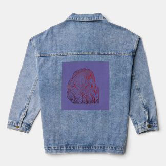 Ivie Feeëngodin van het Plantenleven Denim Jacket