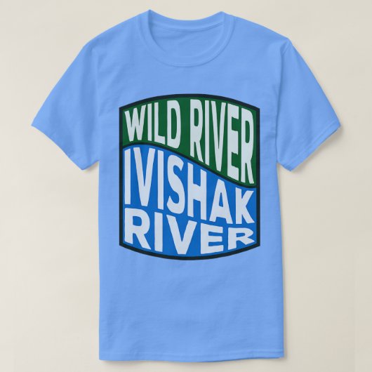 Ivishak River Wild River Wave T-shirt (Design voorkant)