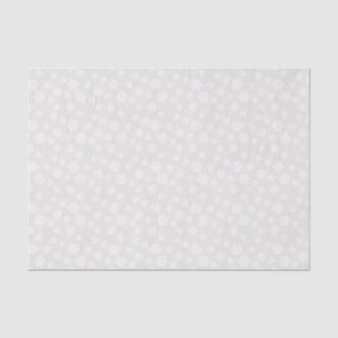 Ivoire antique et papier de soie de soie floral