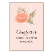 ivoire blush or floral douche bingo cartes de bing (Par défaut)