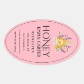 Ivoor 24 oz Queen-line Honing Label (Voorkant)