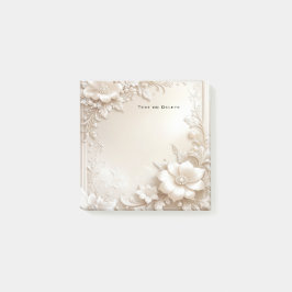 Ivoor Bloemen Post it Notities Post-it® Notes