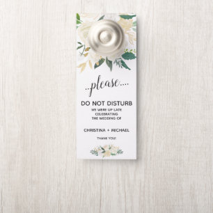 Ivoor boeket   Huwelijksgast niet storen