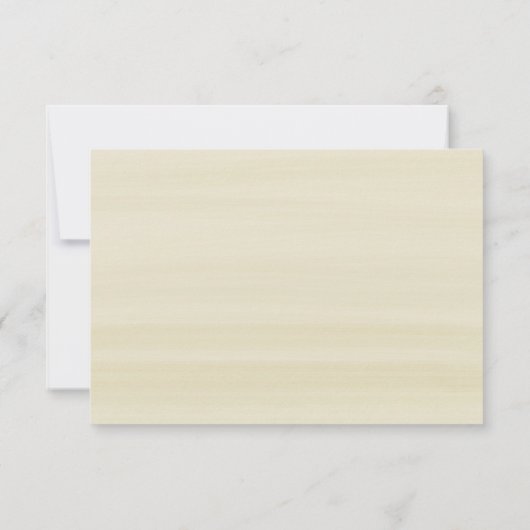 Ivoor BoeketBloemen Bruiloft Maaltijd Keuze RSVP R (Achterkant)