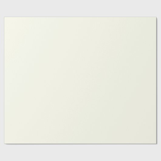 Ivoor Effen Kleur Cadeaupapier (Vlak)